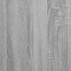 vidaXL Sideboard Grau Sonoma 92x35x76 cm Holzwerkstoff