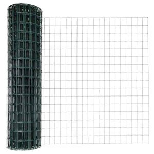 vidaXL Geschwei&szlig;ter Drahtzaun 10 x 1,4 m (B x H)