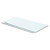 vidaXL Regalb&ouml;den 2 Stk. Glas Transparent 60x25 cm