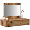 vidaXL Schminktisch mit Schubladen Braun 83 x 40 x 70 cm Holzwerkstoff