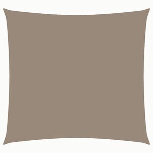 vidaXL Sonnensegel Oxford-Gewebe Quadratisch 2x2 m Taupe