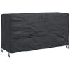 vidaXL M&ouml;belbezug Uni Schwarz 180 x 70 x 90 cm 600D