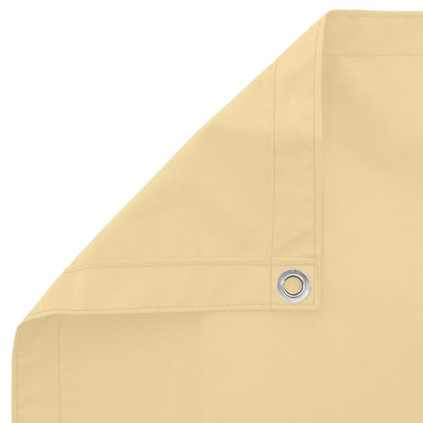 vidaXL Balkonsichtschutz Sand 100 x 500 cm Oxford-Stoff