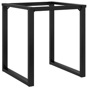 vidaXL Esstisch-Gestell in O-Form 60x60x73 cm Stahl