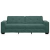 vidaXL 3-Sitzer-Sofa Dunkelgr&uuml;n 180 cm Samt