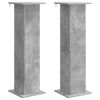 vidaXL Pflanzenst&auml;nder 2 pcs Betongrau 30,5 x 30 x 100,5 cm