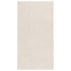 vidaXL Shaggy-Teppich Cremewei&szlig; 120x183 cm Polyester