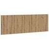 vidaXL Kopfteil Wandmontage Artisan-Eiche 240x1,5x80 cm Holzwerkstoff