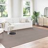 vidaXL Bereichsteppiche Rechtwinklig LUGO Taupe 280 x 200 cm Polyester