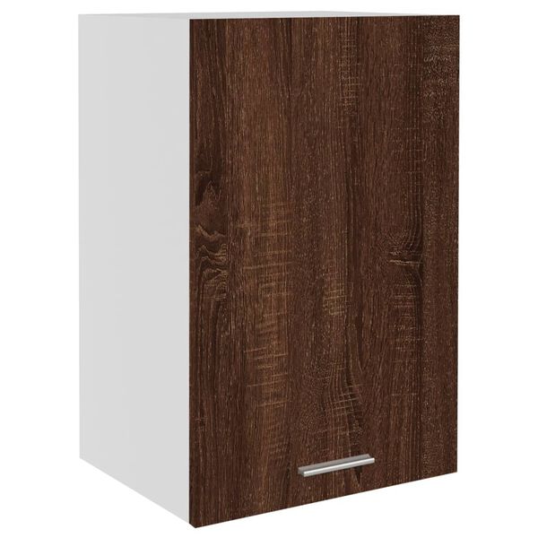 vidaXL Hängeschrank Lyon Braun Eichen-Optik 39,5x31x60 cm Holzwerkstoff