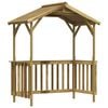 vidaXL Grillpavillon Kiefernholz Impr&auml;gniert 163,5x93x210 cm