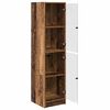 vidaXL Highboard Altholz 35 x 37 x 142 cm Holzwerkstoff