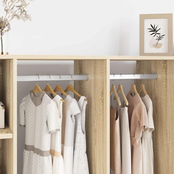 vidaXL Kleiderstangenhalter 12 pcs Wei&szlig;es Zink 40 x 18 x 10 mm Eisen