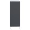 vidaXL Highboard Anthrazit 68x39x103,5 cm Stahl