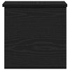 vidaXL Aufbewahrungsbox Schwarz Eichen-Optik 30 x 35 x 35 cm