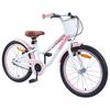 vidaXL Kinderfahrrad 18 Zoll f&uuml;r 5-7 Jahre alt Hellrosa