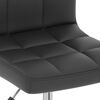 vidaXL B&uuml;rostuhl Drehbar Schwarz Kunstleder