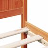 vidaXL Bettgestell Braun 100 x 200 cm Massivholz Kiefer