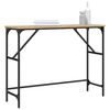 vidaXL Konsolentisch Sonoma-Eiche 100x32x75 cm Holzwerkstoff