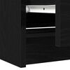 vidaXL TV-Schrank Schwarz 60x35x54 cm Holzwerkstoff