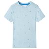 Kinder-T-Shirt Hellblau 104