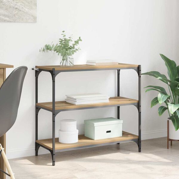 vidaXL B&uuml;cherregal Artisan-Eiche 80 x 33 x 70,5 cm Holzwerkstoff