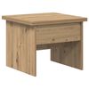 vidaXL Couchtisch Artisan-Eiche 55 x 54,5 x 45 cm Holzwerkstoff