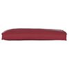 vidaXL Kissen Weinrot 100 x 40 x 8 cm Oxford-Stoff