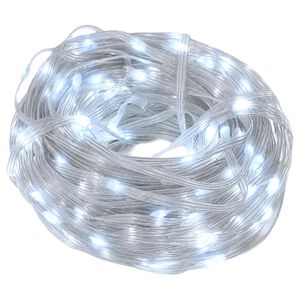 vidaXL Lichterketten 400 LEDs Kaltwei&szlig; 40 m