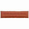 vidaXL R&uuml;ckenkissen Rot-Orange 200 x 50 cm Cordstoff