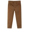 vidaXL Kinderhose Cognac 128