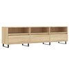 vidaXL TV-Schrank Sonoma-Eiche 150x30x44,5 cm Holzwerkstoff