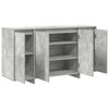 vidaXL Sideboard Beton Grau 135 x 41 x 75 cm Holzwerkstoff