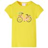 vidaXL Kinder-T-Shirt Gelb 104
