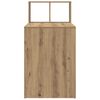 vidaXL Schreibtisch Artisan-Eiche 108 x 55 x 103.5 cm Holzwerkstoff
