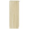vidaXL Schuhschrank Sonoma-Eiche 59x35x100,5 cm Holzwerkstoff