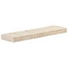 vidaXL Palettenkissen Baumwolle 120×40×7 cm Beige