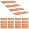 vidaXL Treppenstufen 20 stk. 80 x 25 x 2 cm Lack Massivholz Buche