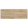 vidaXL Wandschrank Sonoma-Eiche 100x36,5x35 cm Holzwerkstoff
