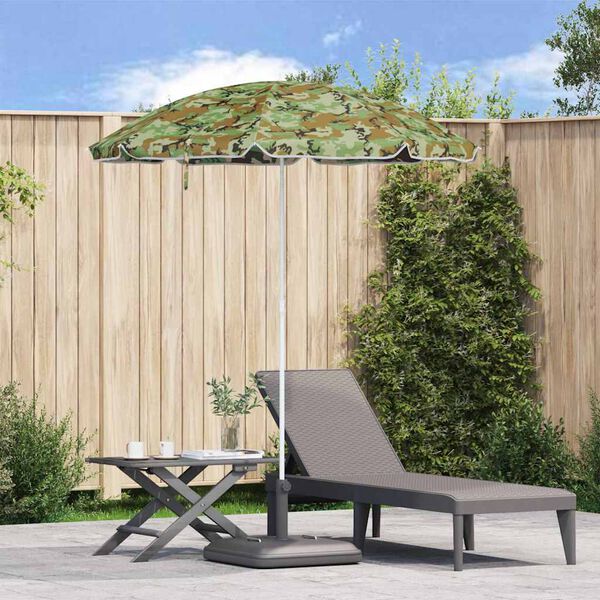 vidaXL Sonnenschirm Tarnung 161 x 161 x 193 cm Polyester