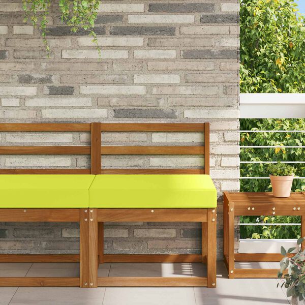 vidaXL Sofakissen f&uuml;r drau&szlig;en Gr&uuml;n 60 x 60 x 8 cm Polyester