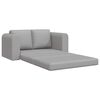 vidaXL Schlafsofa 60cm Wolkengrau Stoff