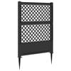 vidaXL Trellis mit Spike Anthrazit 99 x 6 x 165 cm PP