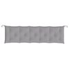 vidaXL Gartenbank-Auflagen 2 Stk. Grau 180x50x7 cm Oxford-Gewebe