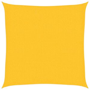 vidaXL Sonnensegel 160 g/m&sup2; Gelb 2x2 m HDPE