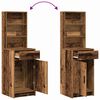 vidaXL Highboard Altholz 40 x 40,5 x 135 cm Holzwerkstoff