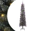 vidaXL K&uuml;nstlicher Weihnachtsbaum mit 300 LEDs mit St&auml;nder Gr&uuml;n 180 cm
