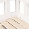 vidaXL Tagesbett Ausziehbar mit Schubladen ohne Matratze Weiß 90x200cm