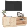 vidaXL TV-Schrank 105x34x40 cm Massivholz Kiefer