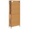 vidaXL Highboard Altholz 69,5 x 32,5 x 180 cm Holzwerkstoff